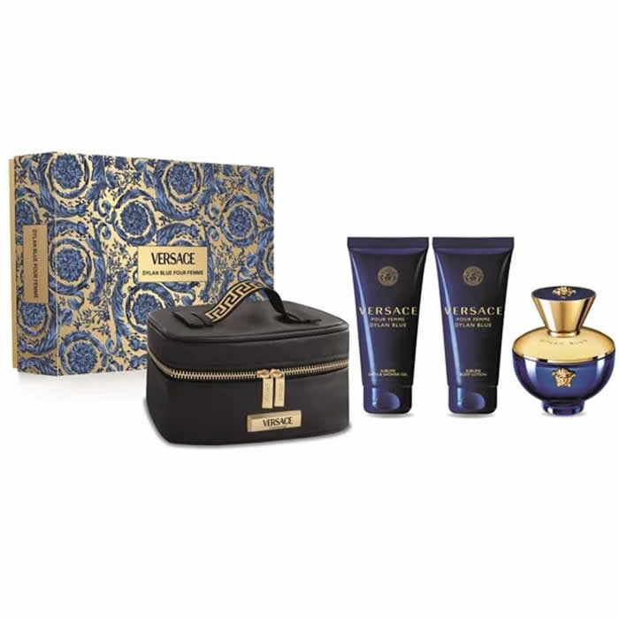 <tc>VERSACE</tc> Pour Femme Dylan Blue Eau De Parfum Spray 100 ml sada 3 kusov