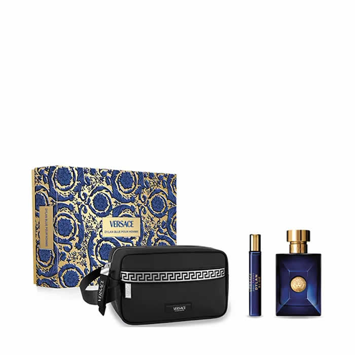 <tc>VERSACE</tc> Dylan Blue Pour Homme toaletná voda s rozprašovačom 100 ml sada 3 kusov