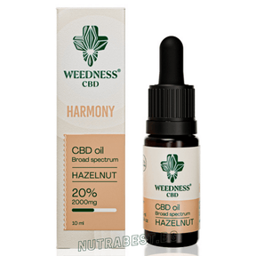 Harmony CBD масло 20% /2000 мг/ Лешник (10ml) Weedness CBD - Nutra Best Europe