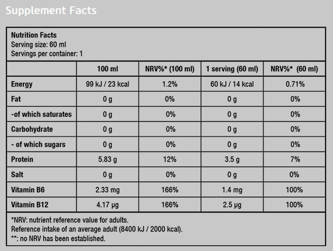 BCAA Shot / 20x60 ml.