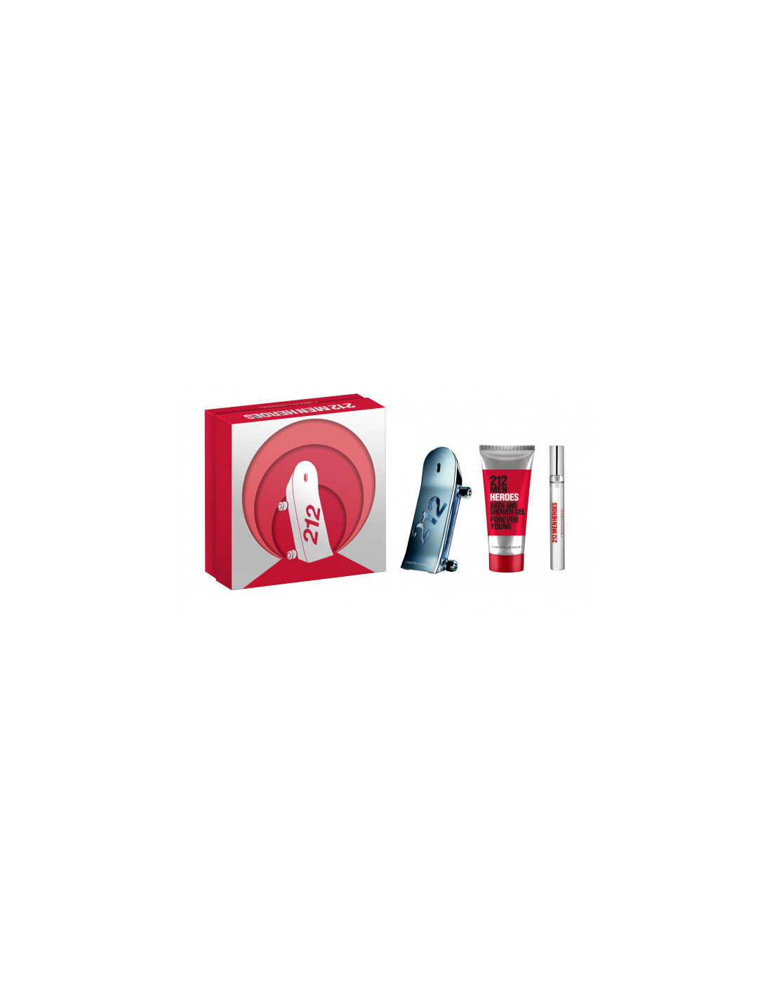 <tc>CAROLINA HERRERA</tc> Súprava 212 Heroes Men Edt 90ml Edt 10ml@