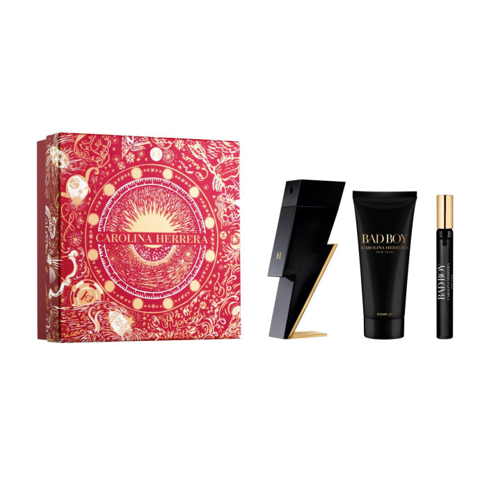 <tc>CAROLINA HERRERA</tc> Bad Boy toaletná voda s rozprašovačom 100 ml sada 3 kusy 2023