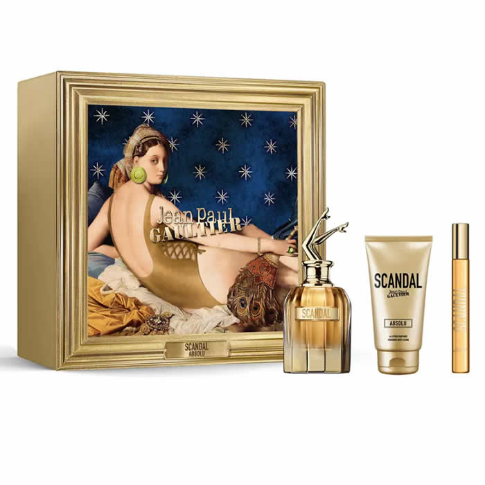 <tc>JEAN PAUL GAULTIER</tc> Scandal Absolu Parfum Concentrate Spray 80ml Set 3 kusy