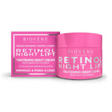 Retinol nočný krém na posilnenie s aktívnymi zložkami pre regeneráciu 50 ml