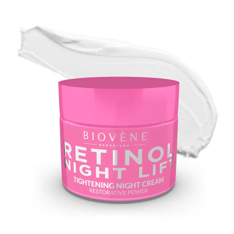 Retinol nočný krém na posilnenie s aktívnymi zložkami pre regeneráciu 50 ml