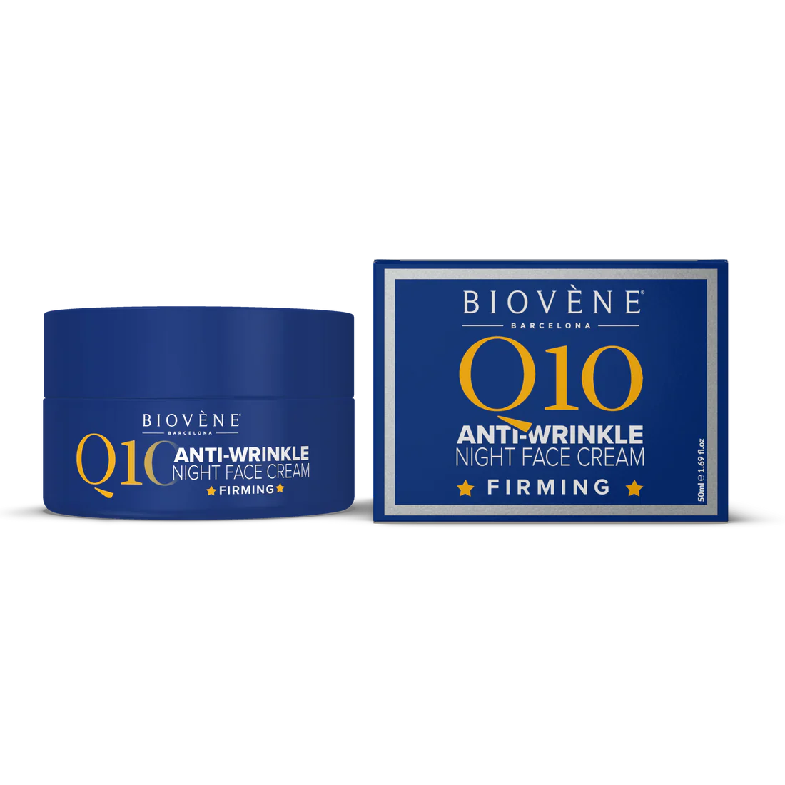 Nočný krém s Q10 na obnovenie a vyhladenie - 50 ml