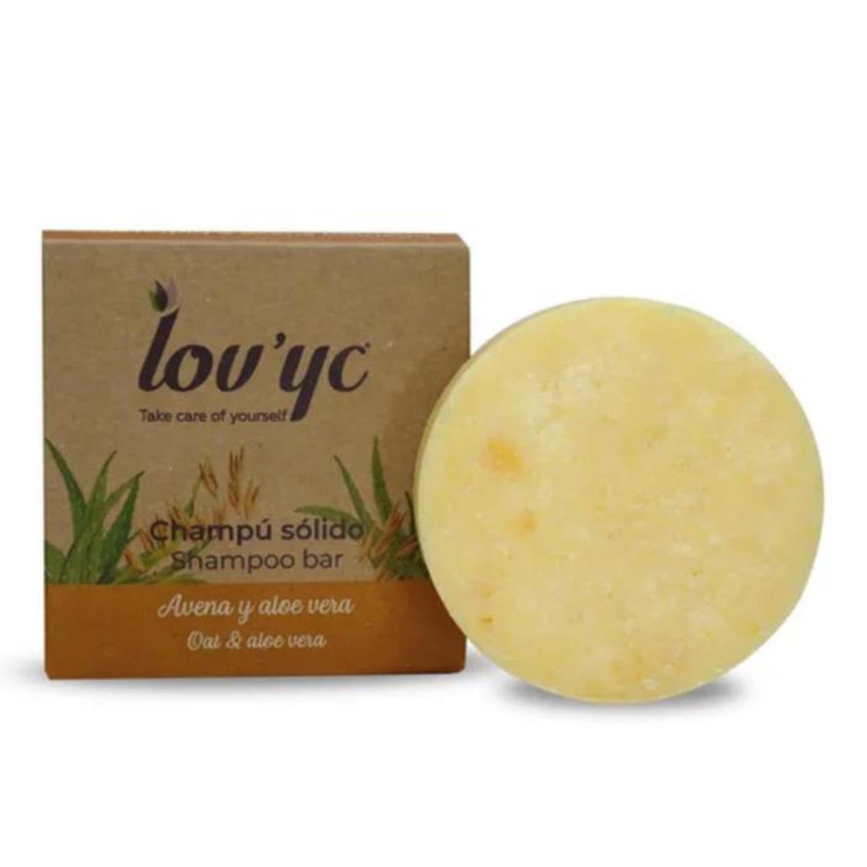 Elie Saab Lokyc Avena y Aloe Vera Champu Solido 50g