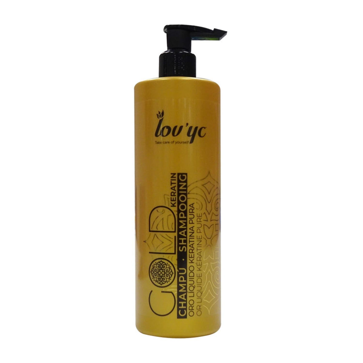 Elie Saab Lokyc Gold Keratin Šampón Cabello Seco 500 ml