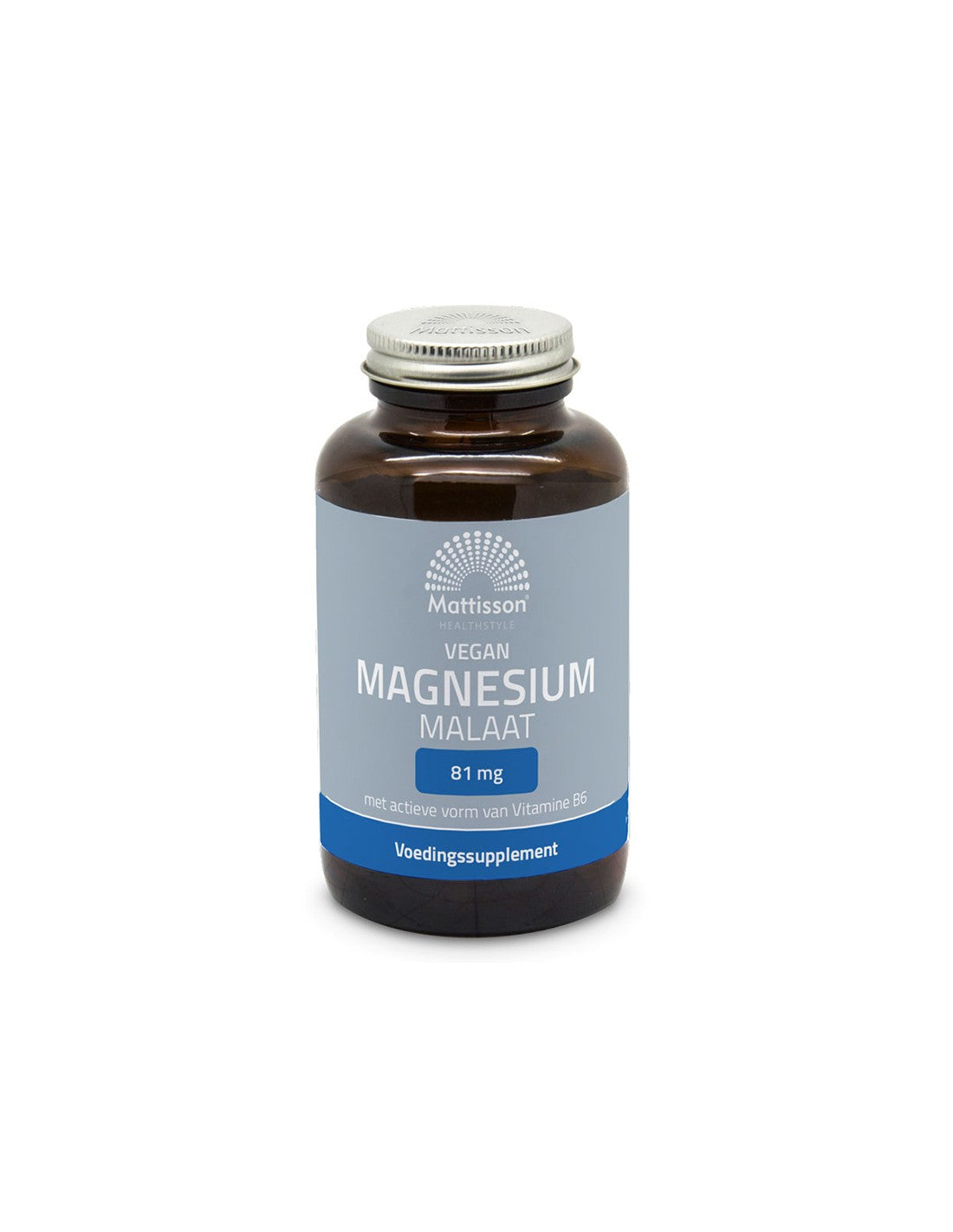 Funkcia srdca, nervov a svalov - Horčík (jablčnan), 90 kapsúl <tc>Mattisson Healthstyle</tc>