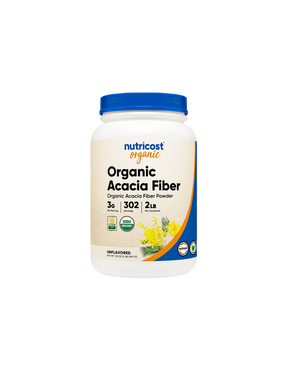 Acacia fiber powder - organic, 907g Nutricost - Nutra Best Europe