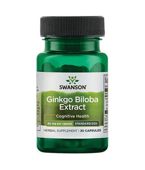 Ginkgo Biloba Extract 60 mg - 30 capsules - Nutra Best Europe