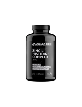 Zink L-Histidine Komplex / Zinc L-histidine complex, 250 capsules Vitabay - Nutra Best Europe