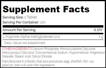 AAKG 1000 mg - 120 tabliet