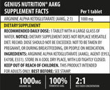 AAKG 1000 mg 180 tabliet