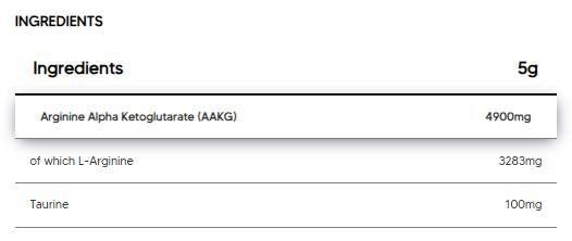 Aakg 2: 1 prášok | L-arginín-alfa-ketoglutarát-400 gramov