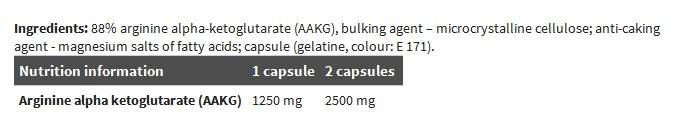 Aakg Extreme 1250 mega čiapky - 30 kapsúl