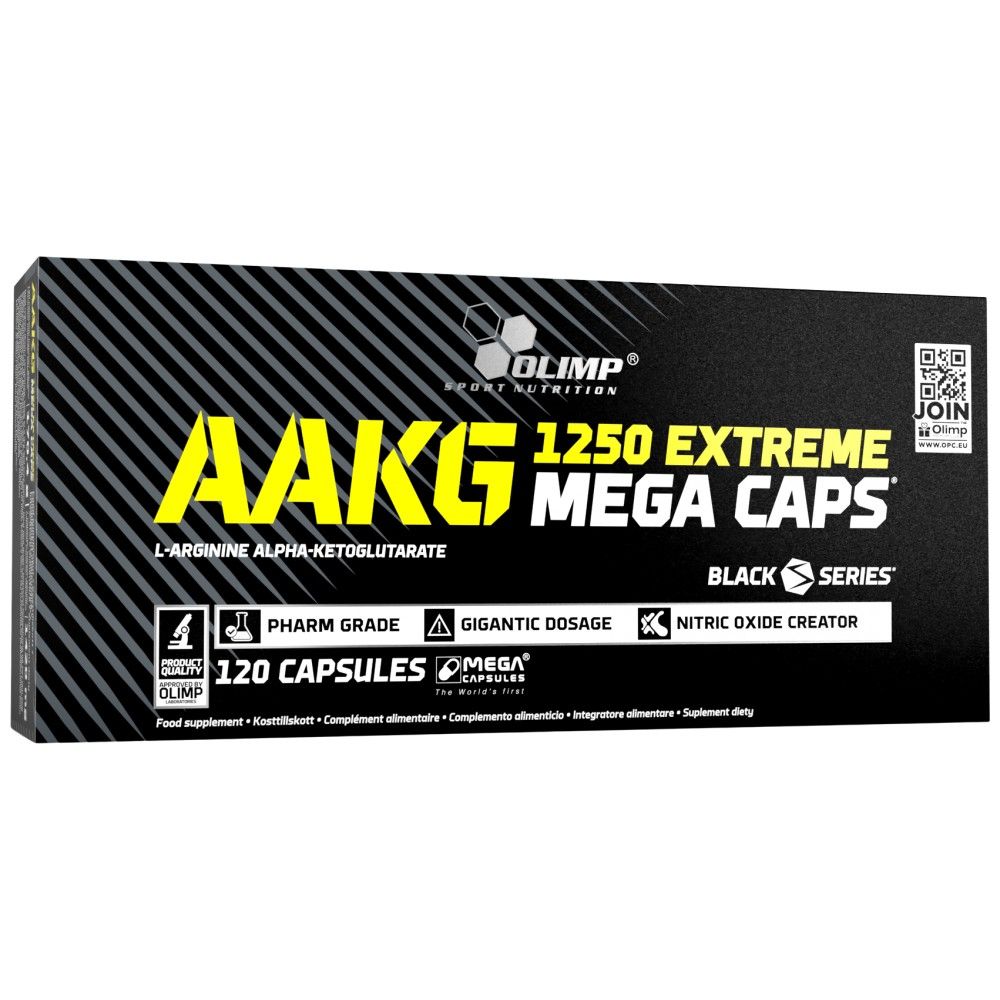 Aakg Extreme 1250 mega čiapky - 120 kapsúl