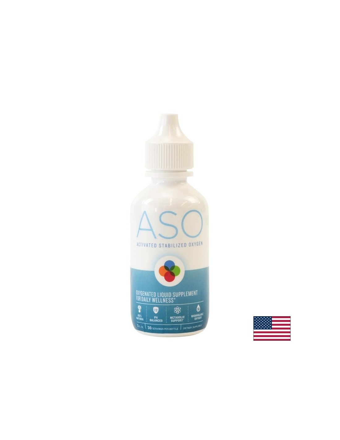Bunkové zdravie - aktivovaný stabilizovaný kyslík ASO®, 60 ml kvapky
