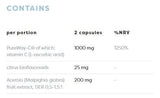 Aktívny C 1000 mg | Pureway -C® s citrusovými bioflavonoidmi a acerola - 120 kapsúl