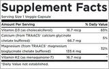 Albion horčík a vápnik / s vitamínom D3 a K2 - 90 kapsúl