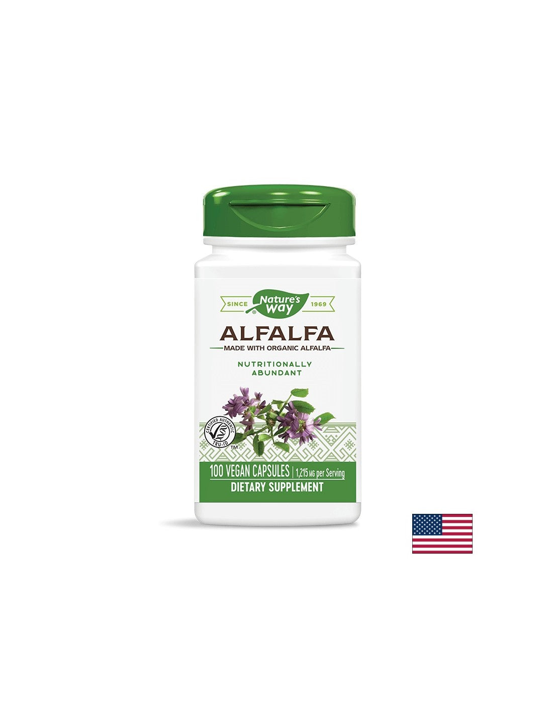 Alfalfa (listy) 405 mg - 100 kapsúl