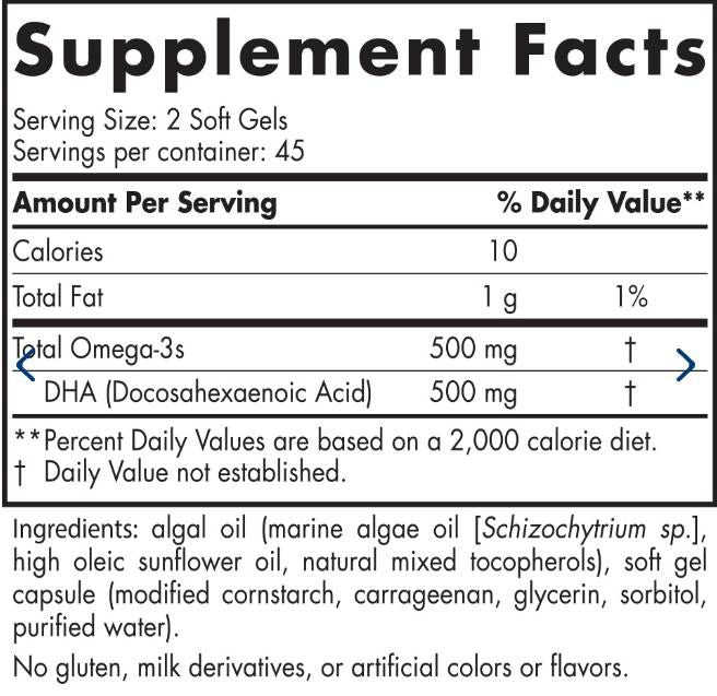 Riasy DHA 500 mg - 90 gélových kapsúl