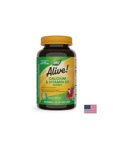 <tc>Alive</tc>! Vápnik + vitamín D3 250 mg - 60 gumičiek