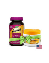 <tc>Alive</tc>! Multivitamínová gumová prémiová receptúra ​​na vlasy, pokožku a nechty / <tc>Alive</tc>! Vlasy, pokožka a nechty – prémiové zloženie, 60 gélových tabliet Nature's Way