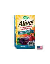 <tc>Alive</tc> Mužské multivitamíny 50+ pre mužov 50+, 30 tabliet Nature's Way