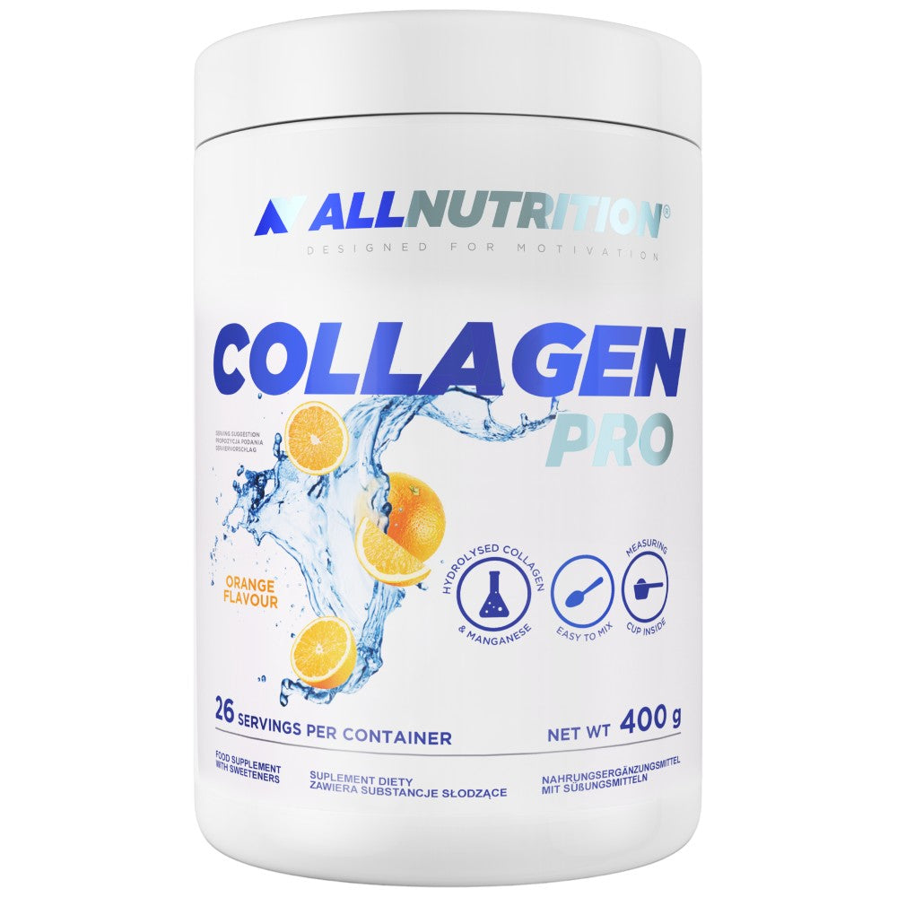 Collagen Pro Powder s glukozamínom, chondroitínom, hyaluronicom, Boswellia - 400 gramov
