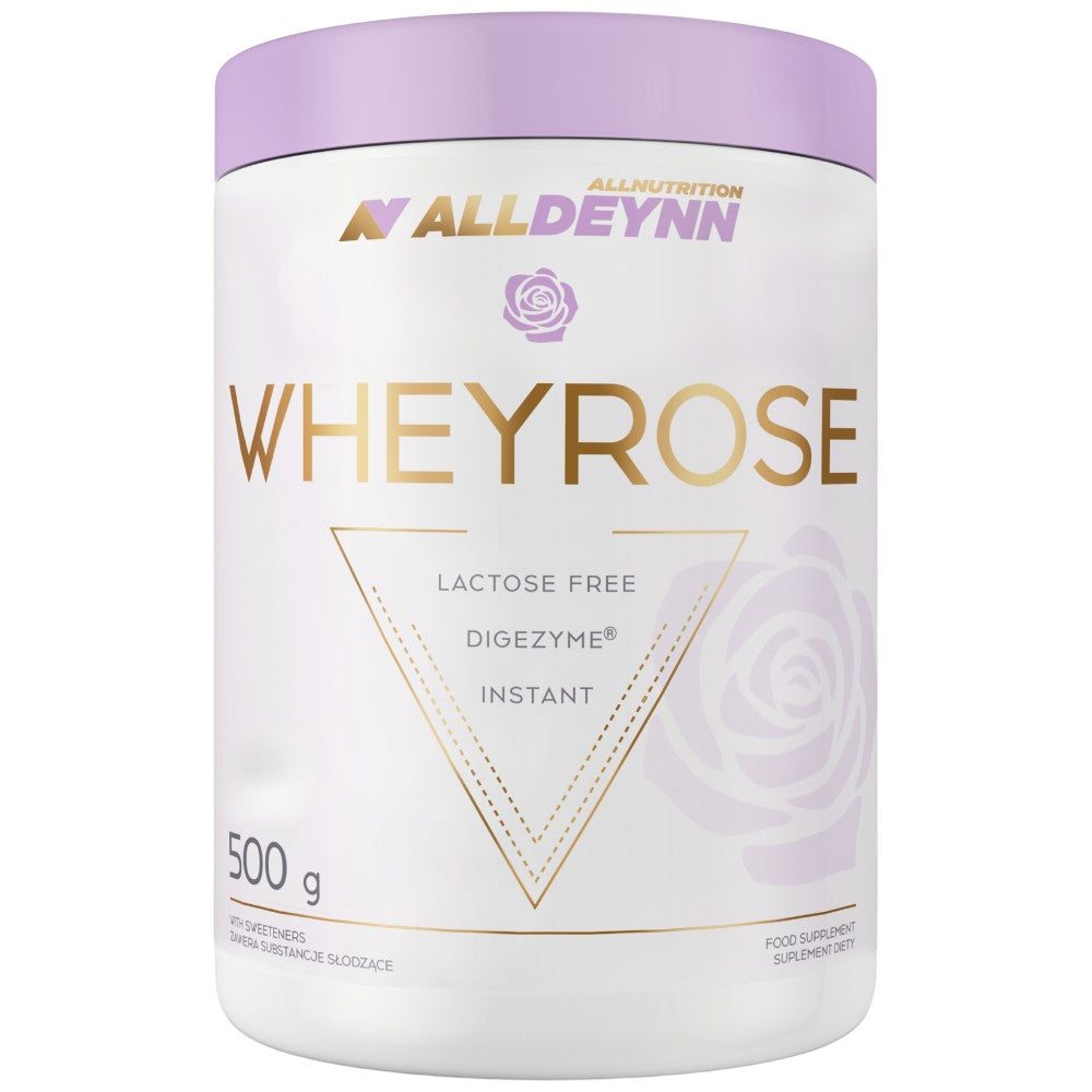 Alldeynn | Wheyrose - bez laktózy s digezýmom - 500 gramov