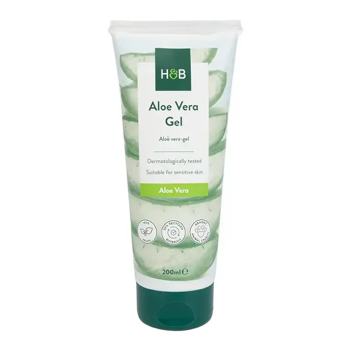 Aloe Vera Gel 100% prírodné prísady 200 ml Holland & Barrett