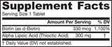 Alpha Lipoic Sustain 300 mg - 120 tabliet
