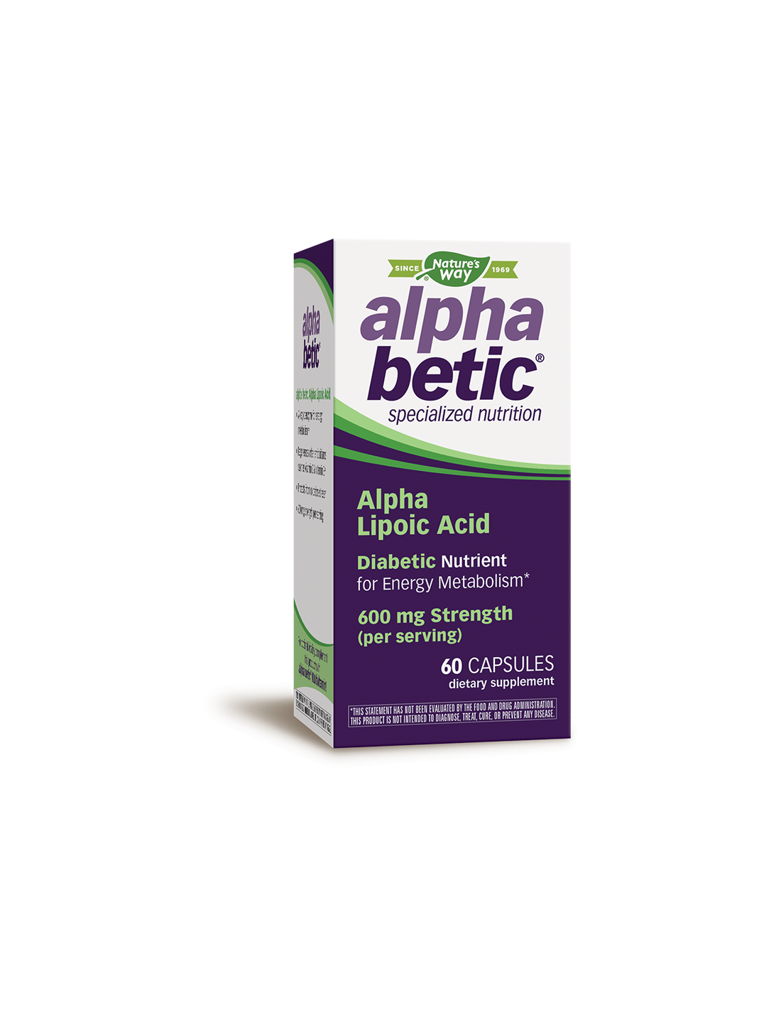 Kyselina Alphabetic® Alpha Lipoová 200 mg x 60 kapsuly Príroda