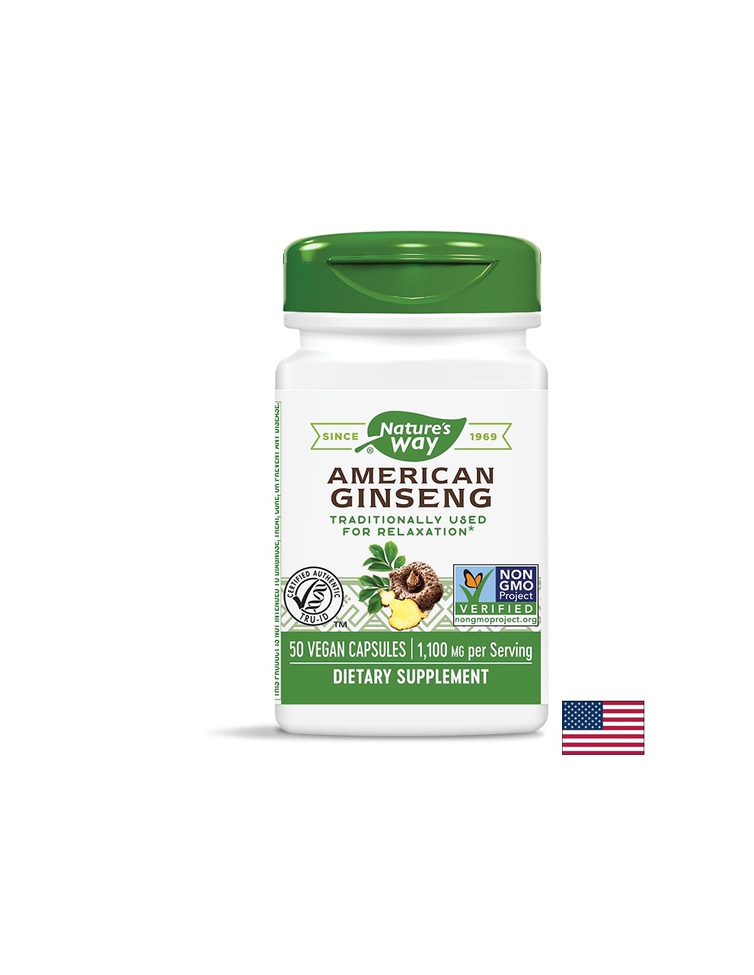 American Ginseng 550 mg - 50 kapsúl