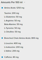 Amino energetika + elektrolyty/250 ml