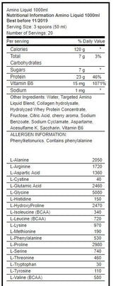 Aminokavalová kvapalina 1000 ml - 1000 ml