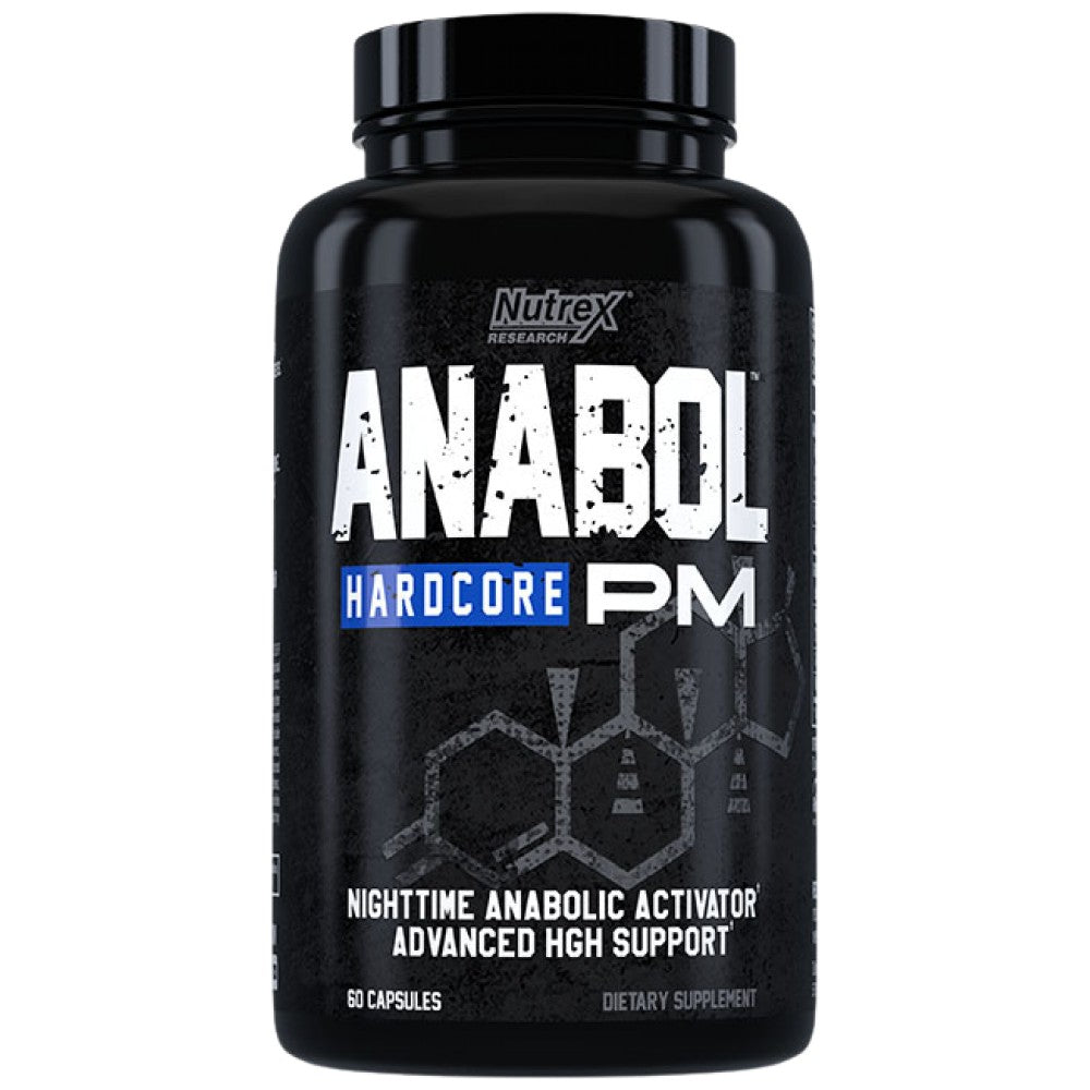 Anabol Hardcore PM Nočný anabolický aktivátor a pokročilé podpora HGH - 60 kapsúl