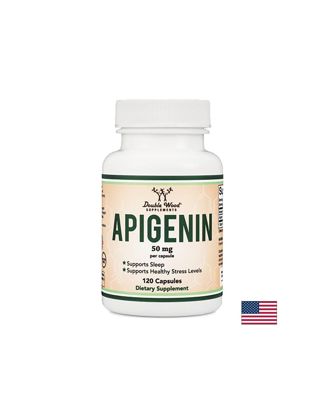 Apigenin, 120 kapsúl <tc>Double Wood</tc>