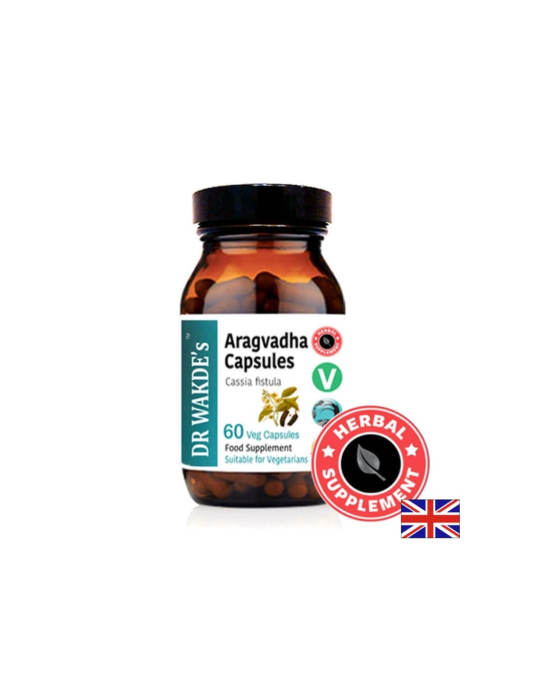 Aragvadha (Aragvadha, Cassia Fistula) - pre gastrointestinálne choroby, 60 kapsúl