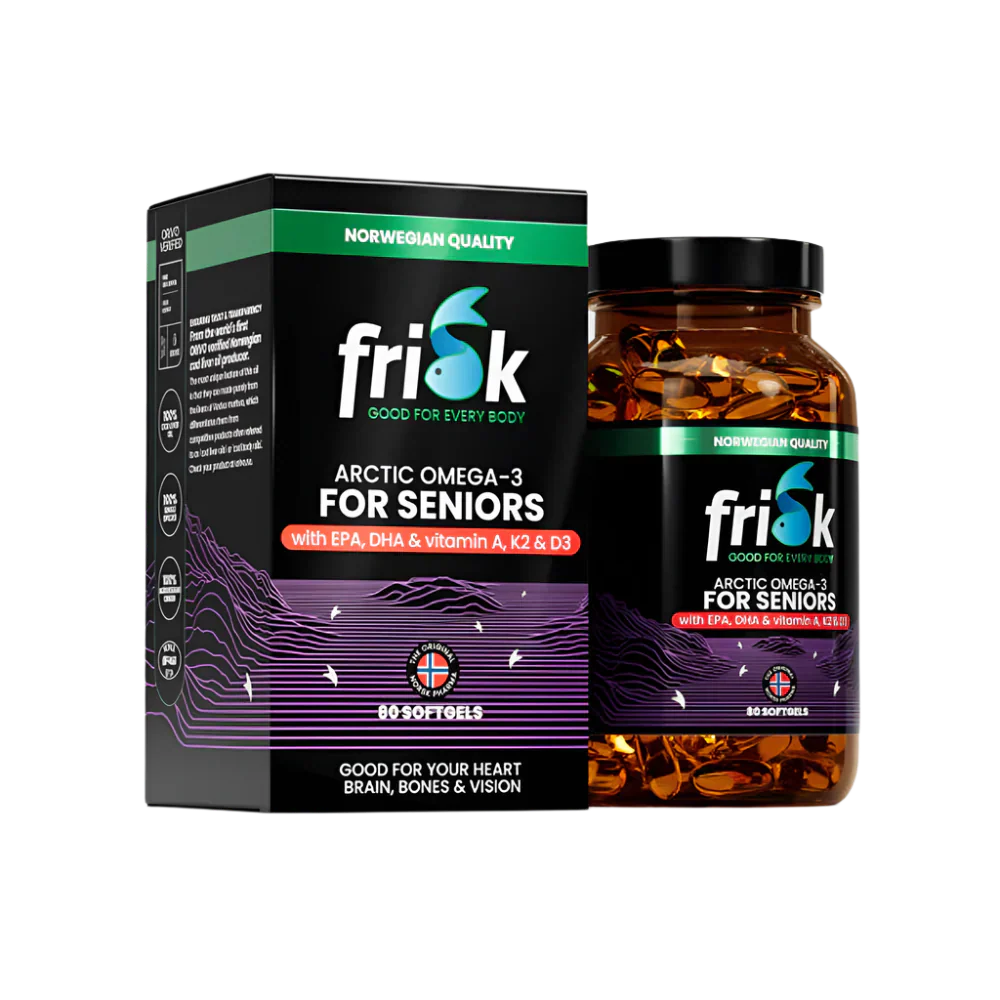 Arctic 50+-Omega-3-100% divoké arktické tresky-80 kapsúl