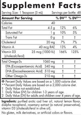 Arctic -D Toda pečeňová pečeňová kvapalina 850 mg - 237 ml