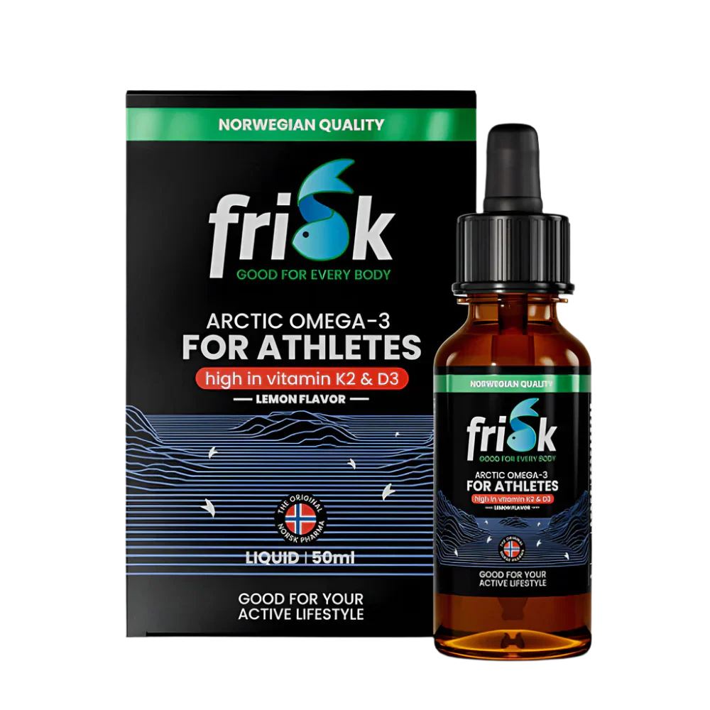 Arktický šport-Omega-3 pre športovcov-divoké ryby z chuti Nórska / citróna-50 ml