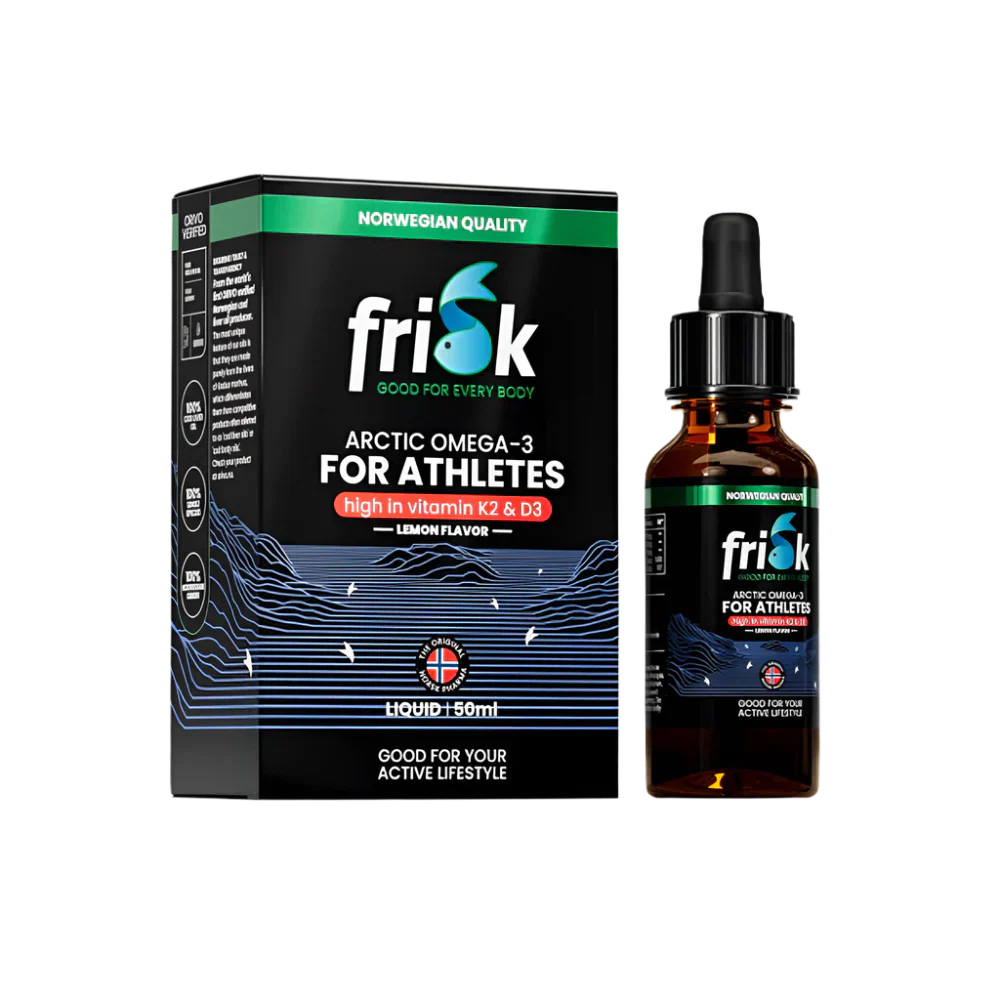 Arktický šport-Omega-3 pre športovcov-divoké ryby z chuti Nórska / citróna-50 ml