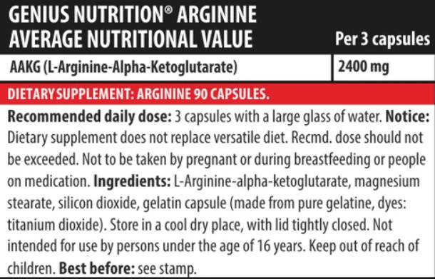 Arginine AKG - 90 kapsúl