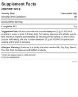 Arginine HCl - 400 gramov