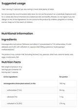 Ashwagandha 700 mg / vege 60 kapsúl