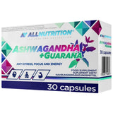 Ashwagandha + Guarana | Proti stresu, zamerania a energie - 30 kapsúl