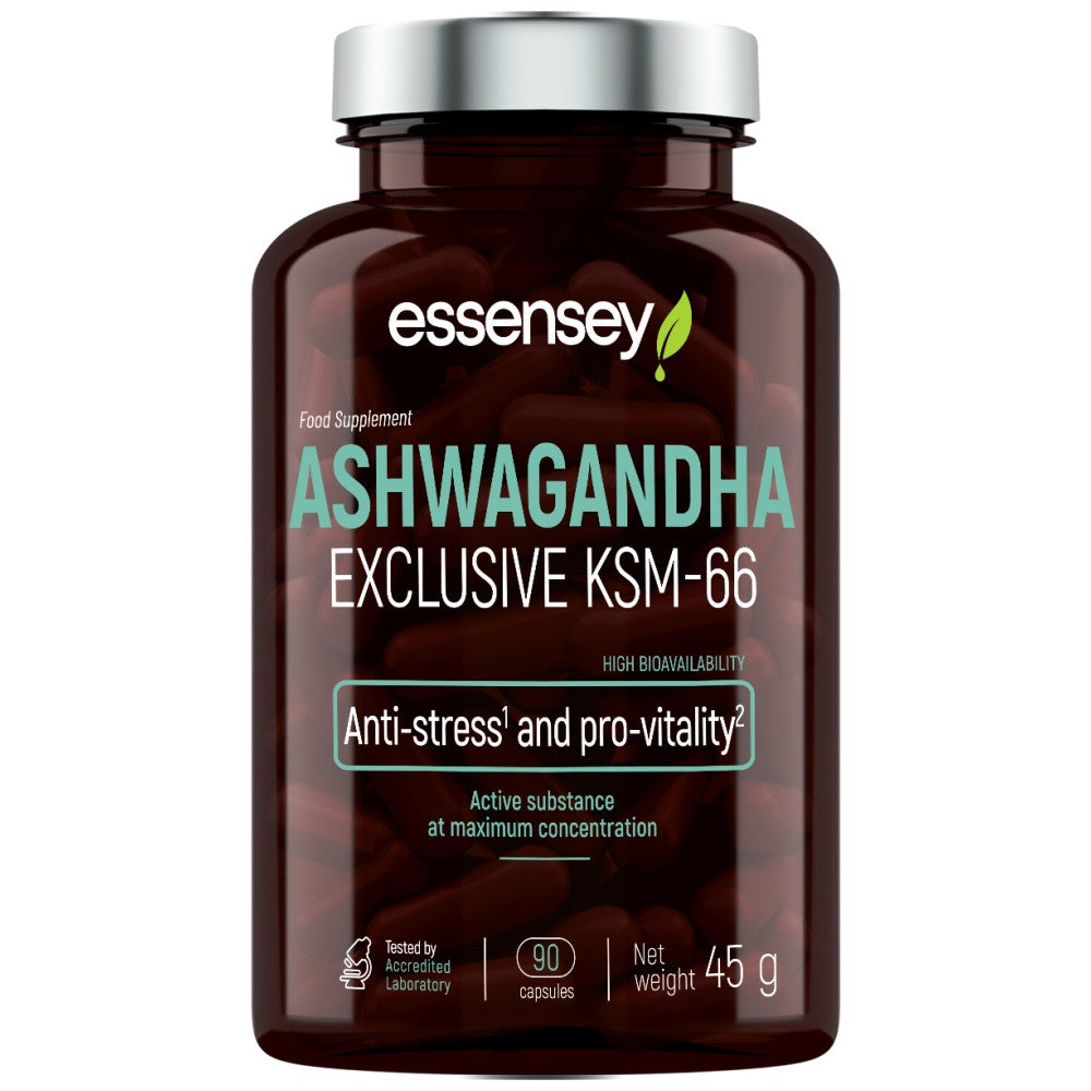 Ashwagandha KSM -66 200 mg - 90 kapsúl