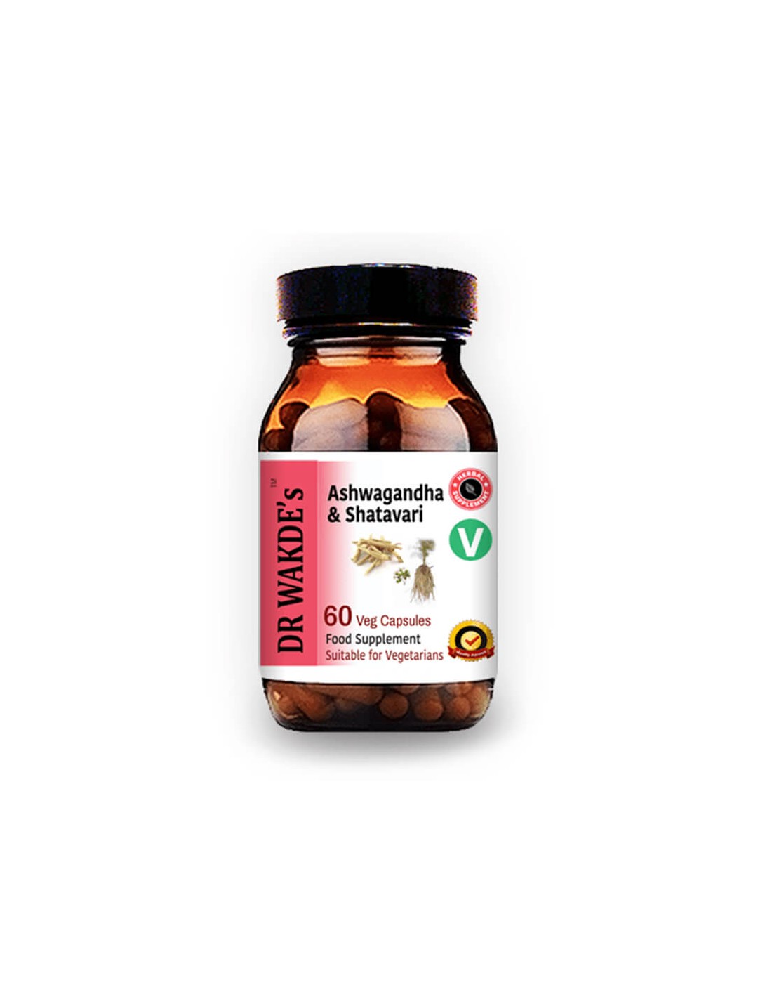 Ashwagandha a Shatavari - pre imunitu, energiu a vytrvalosť, 60 kapsúl